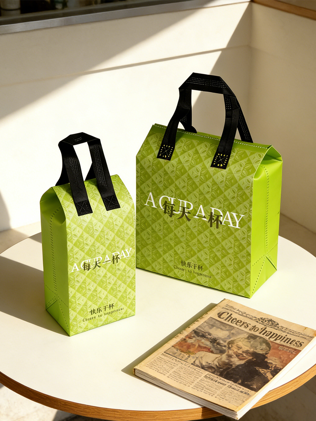 Custom Non Woven Bags Manufacturer for Shopping, Takeaway & Food Packaging